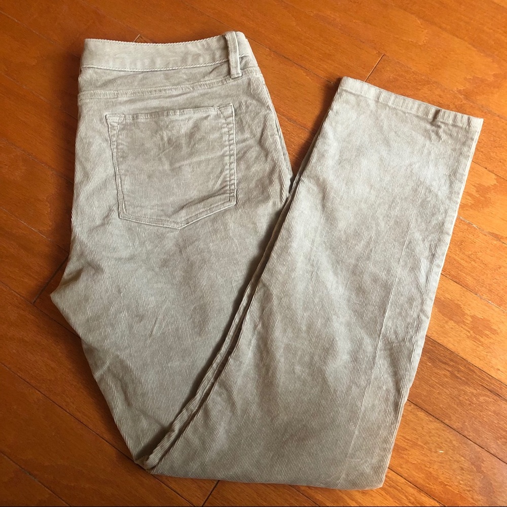 Banana Republic Beige Corduroy Pants